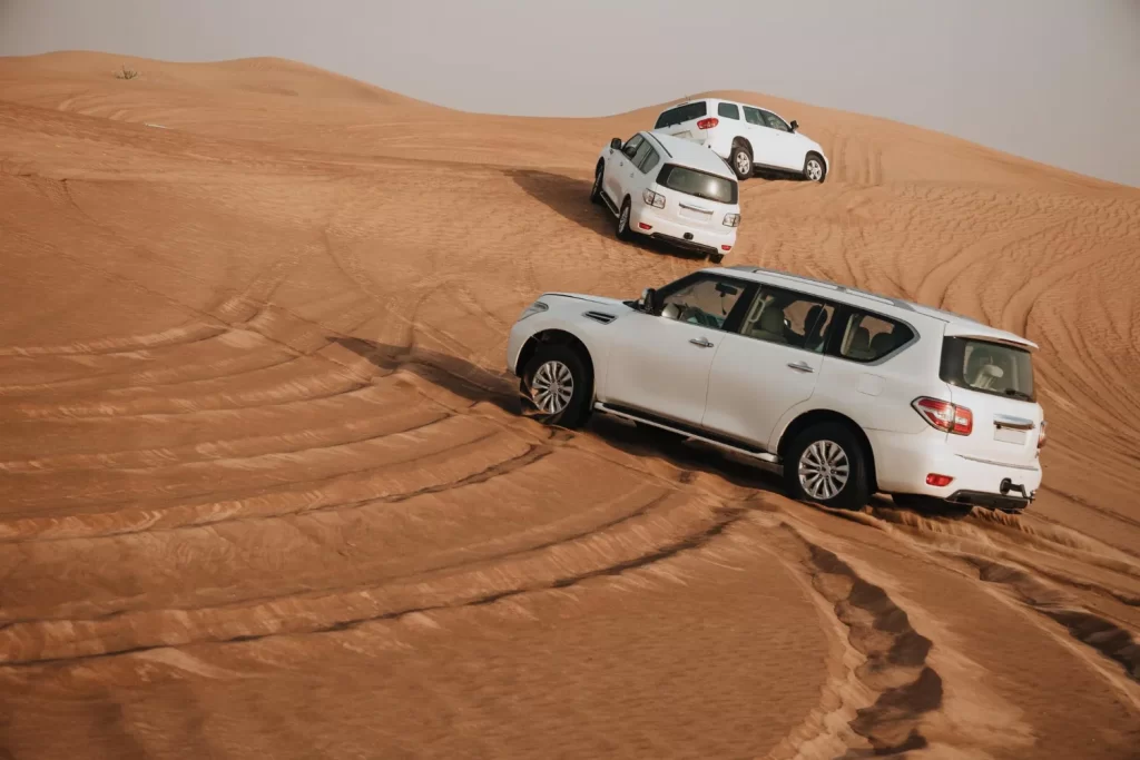 Explore the Dubai desert in style with our thrilling 4x4 desert safari adventure.