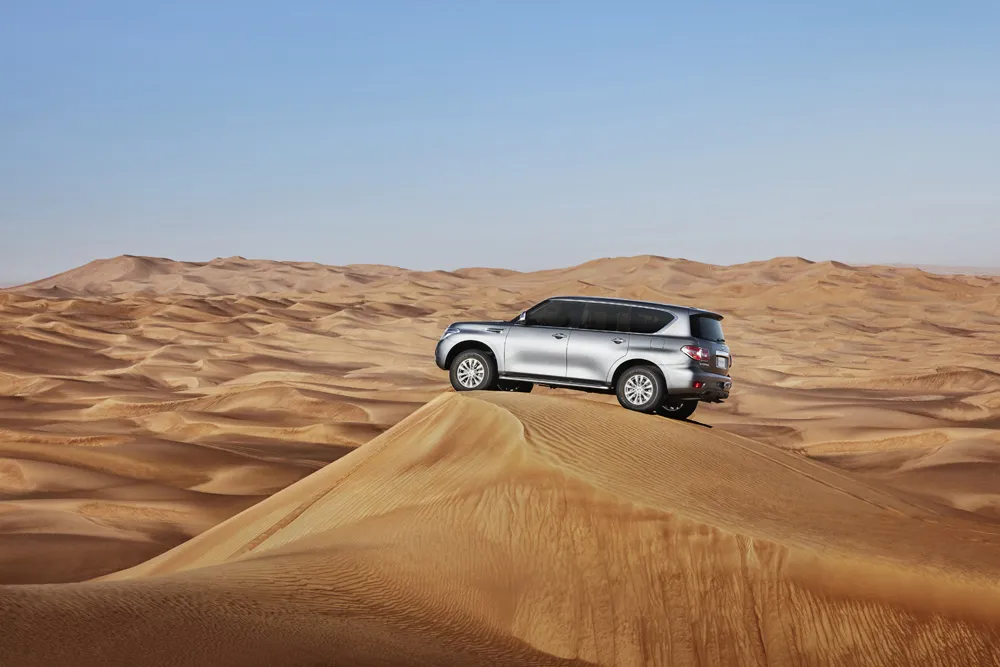 Explore the Dubai desert in style with our thrilling 4x4 desert safari adventure.